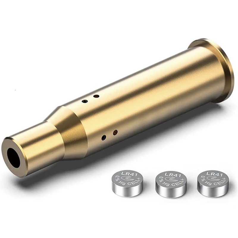 Feyachi Bore Sight 7.62x54R Red Laser Bore Sighter s 3 kompleti baterij