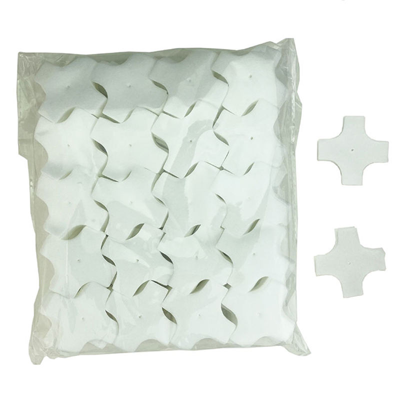 Obliži za čiščenje orožja, upogljiv sintetični material v obliki zvezde