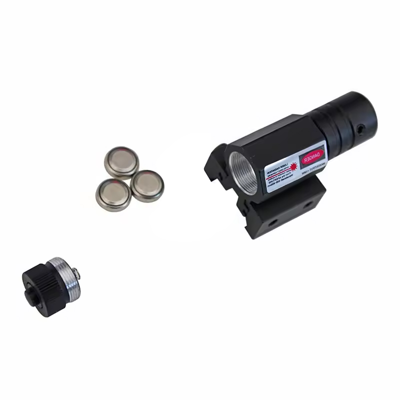 Zunanji večkratni taktični mini laser z rdečimi pikami