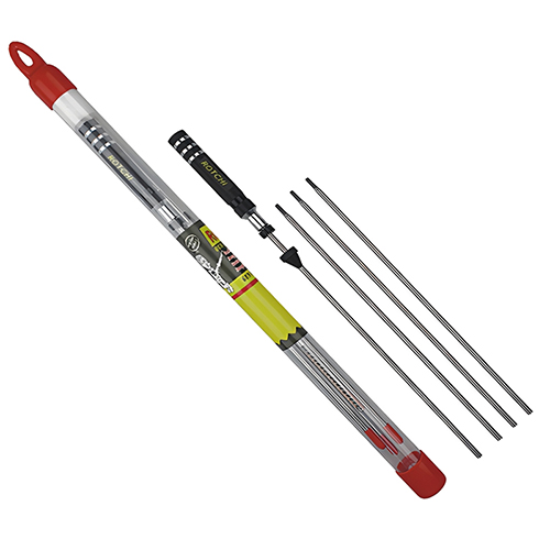 Komplet puške in zračne puške, 4 deli, pakirani v cevi