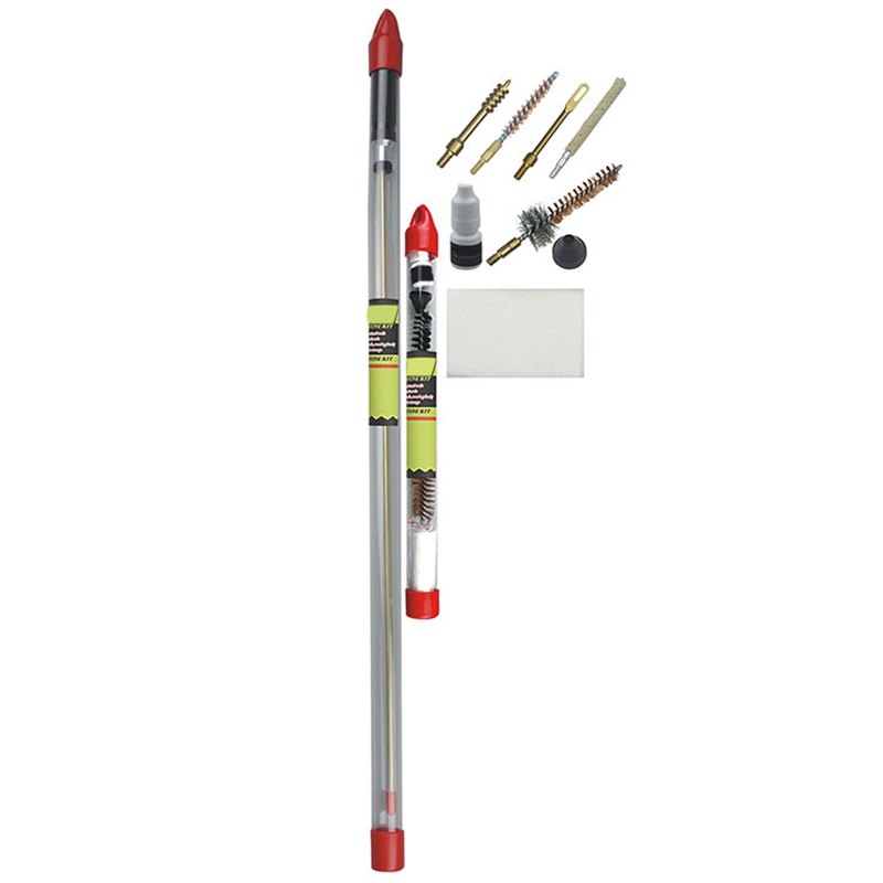 Enodelni komplet za čiščenje puške z dolgo palico za obešanje cevi