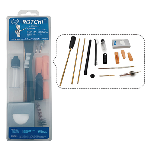 Komplet puške z vodilom izvrtine in oljem za pištolo